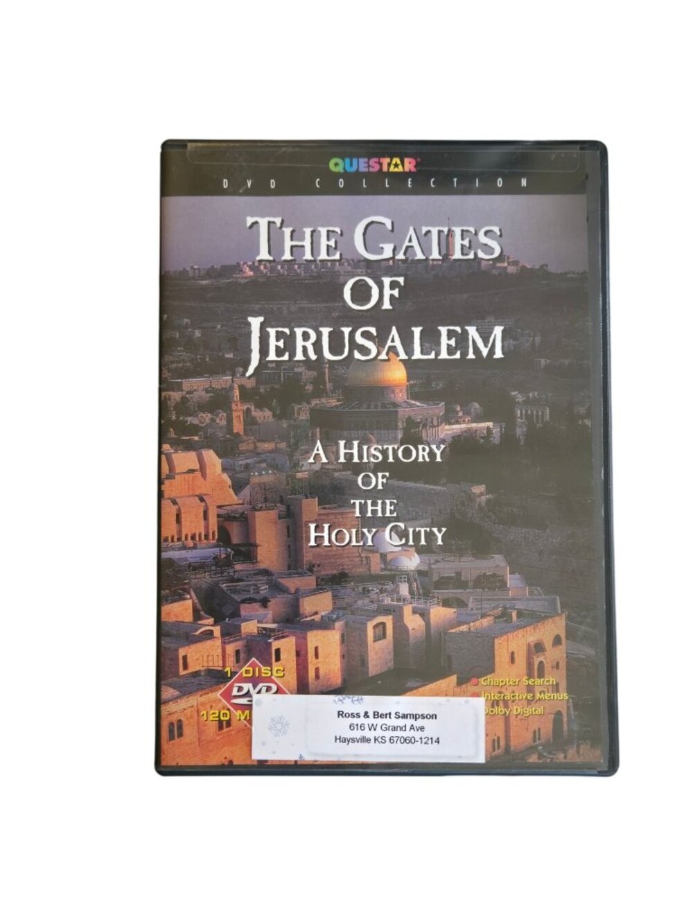 The Gates Of Jerusalem DVD A History Of The Holy City 120 Minutes Documentary